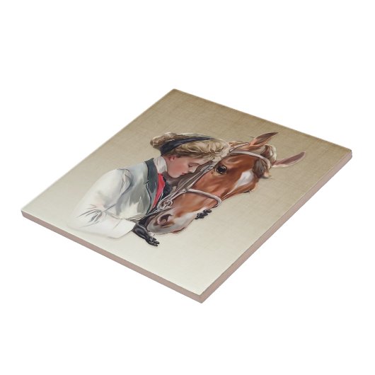 Lieblingspferd Fliese (Seite)