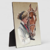 Lieblingspferd Fotoplatte (Seite)