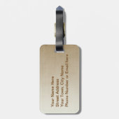 Lieblingspferd Gepäckanhänger (Rückseite vertikal)