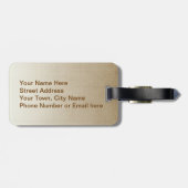 Lieblingspferd Gepäckanhänger (Rückseite horizontal)