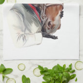 Lieblingspferd Geschirrtuch (Gefaltet)