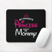 Lieblingsprinzessin nennt Mami Tochter Muttertag Mousepad (Mit Mouse)