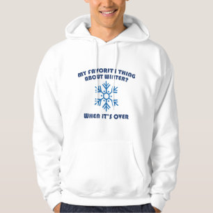 Lieblingssache am Winter Hoodie