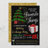 Lieblingssache Geschenk Austausch Einladung (Vorne/Hinten)