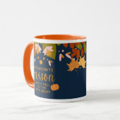 Lieblingssaison - Fall des Patricarchy Zwei-Tone-C Tasse (Vorderseite Links)