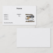 Lieblingsschuhe sind meine Golfschuhe Visitenkarte (Vorne/Hinten)