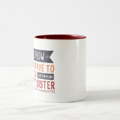 Lieblingsschwester der lustigen bunten Liebe der Zweifarbige Tasse (Mittel)