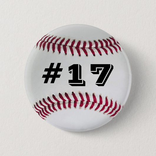 Lieblingsspieler-Baseball-Knopf #2 Button (Vorderseite)