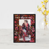 Lieblingsstiefel und Stiefel tragen Karte (Gelbe Blume)