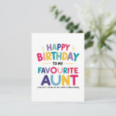 "Lieblingstanzkarte" Feiertagskarte (Stehend Vorderseite)