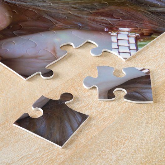 Lieblingstiefel Foto Keepake-Geschenk Puzzle (Seite)