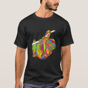 Lieblingstier Bewohner Dschungel farbenfrohes Fa T-Shirt