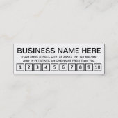 Lieblingstitel Treuekarte (Rückseite)