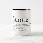 Lieblingstitel Zweifarbige Tasse (Mittel)