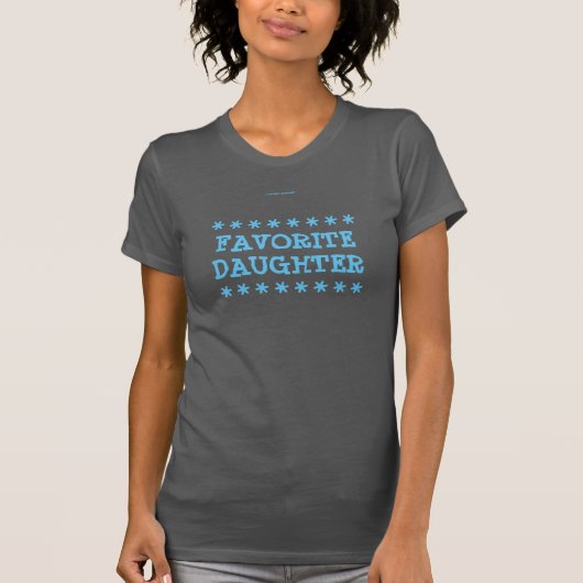 LIEBLINGStochter T-Shirt (Vorderseite)