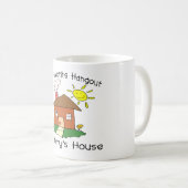 Lieblingstreffpunkt Grammys Haus Kaffeetasse (VorderseiteRechts)
