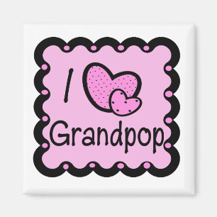Lieblingstreffpunkt Grandpops Haus Magnet