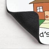 Lieblingstreffpunkt-Nanas Haus Mousepad (Ecke)