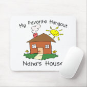Lieblingstreffpunkt-Nanas Haus Mousepad (Mit Mouse)