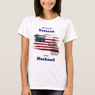 Lieblingsveteran, Ehemann, T-Shirt