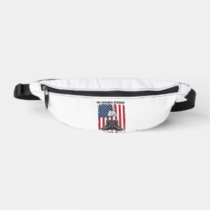 Lieblingsveteran Ist Mein Vater Patriotisches Shir Bauchtasche