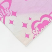 Liebreizend Fleecedecke (Ecke)