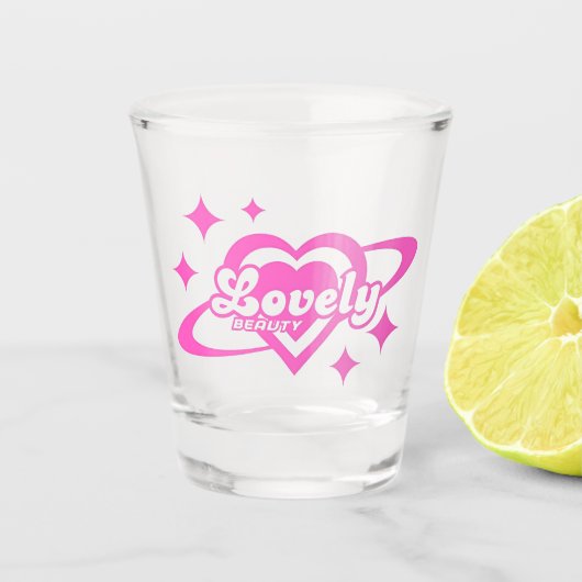 Liebreizend Schnapsglas (Vorderseite)