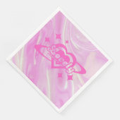 Liebreizend Serviette (Ecke)