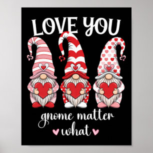 Liebst du Gnom Problem Was Lustiger Valentinstag G Poster