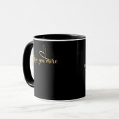 Liebst Du Mehr Moderne Ästhetik Tasse (Vorderseite Links)