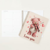 Liebst Du Teddy mit Violine Planer (Anzeige)