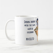 Liebste Freunde mit derselben Geisteskrankheit Ges Kaffeetasse (Links)