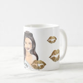 Liebste Freunde mit derselben Geisteskrankheit Ges Kaffeetasse (VorderseiteRechts)