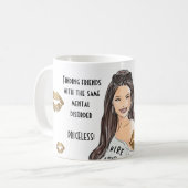 Liebste Freunde mit derselben Geisteskrankheit Ges Kaffeetasse (Vorderseite Links)