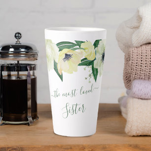 Liebste Sister Wild Rose & Elegantes Skript Milchtasse