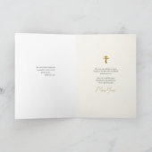 Liebste Tochter Orthodox Christlich Geburtstag Karte (Innenseite)