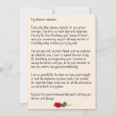 Liebste Valentine Feiertagskarte (Vorderseite)