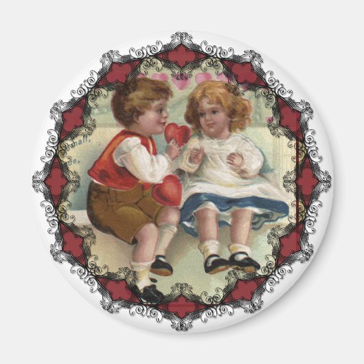 Liebste Valentine Magnet (Vorne)