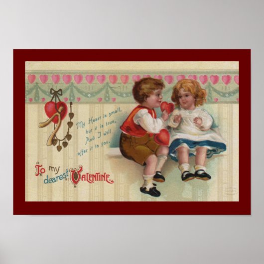 Liebste Valentine Poster (Vorne)