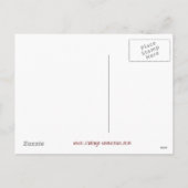 Liebste Valentine Vintag Postkarte (Rückseite)