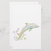 Liebster Delphin Briefpapier (Vorne/Hinten)