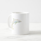 Liebster Delphin Kaffeetasse (Vorderseite Links)