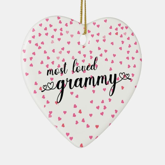 Liebster Grammy Keramik Ornament (Rechts)