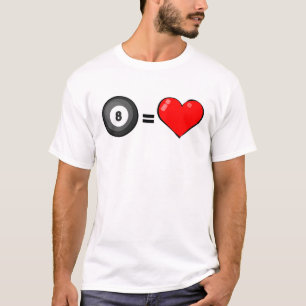 Liebt Billard  T-Shirt
