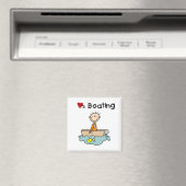 Liebt Bootfahren Magnet (In Situ (Geschirrspüler))