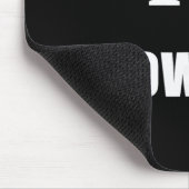 Liebt Bowling Bowler Krone Flach Cricket Ten Pin Mousepad (Ecke)