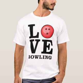 Liebt Bowling T-Shirt