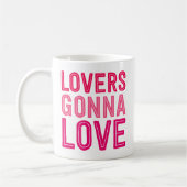 Liebt die Liebe Gonna. Kaffeetasse (Links)