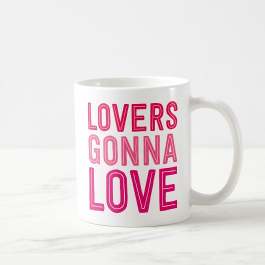 Liebt die Liebe Gonna. Kaffeetasse (Rechts)