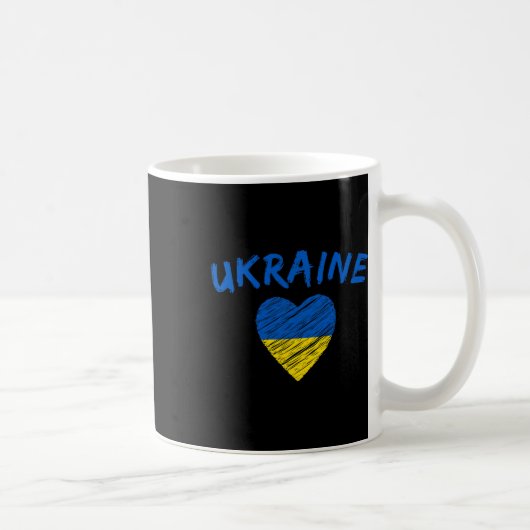 Liebt die Ukraine Kaffeetasse (Rechts)